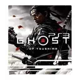 اسکین(برچسب)Playstation 3-مدل اسلیم-طرح Ghost of Tsushima-کد02-سفارشی