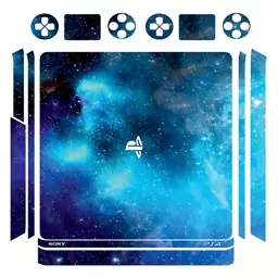 اسکین(برچسب)Playstation 4-مدل اسلیم-طرحspace -کد01-سفارشی