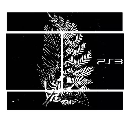 اسکین(برچسب)Playstation 3-مدل سوپر اسلیم-طرحLAST OF US-کد03-سفارشی