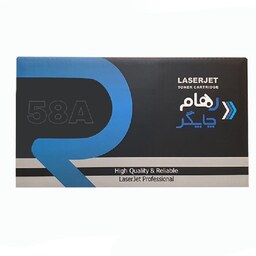 کارتریج مشکی رهام چاپگر  مدل 58A (با ضمانت و گارانتی)