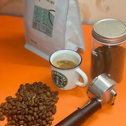 قهوه اسپرسو اسیاب شده میکس 70 درصد روبوستا 250 گرمی