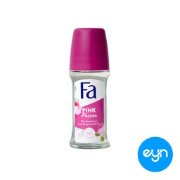 رول ضد تعریق زنانه مدل Pink Passion حجم 50 میل فا ا Fa Roll On Deodorant Pink Passion For Women 50ml