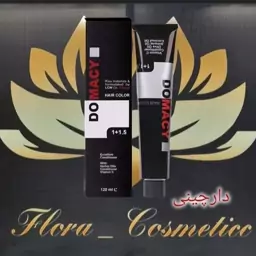 رنگ موی دوماسی  ( DOMACY ) سری رنگ دارچینی ( 120 ML )       