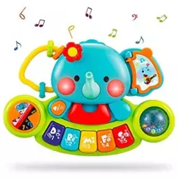 پیانو فیلی موزیکال هولی تویز مدل 3135 Hola Toys Elephant Keyboard