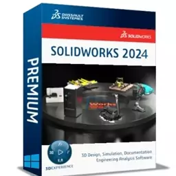 نسخه فلش نرم افزار سالیدورکز solidworks Premium 2024