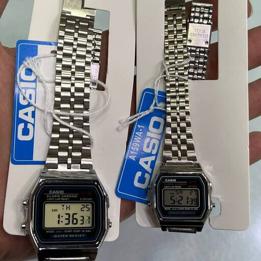   CASIO     ست ساعت زنانه و مردانه باهم  کاسیو نوستالژی