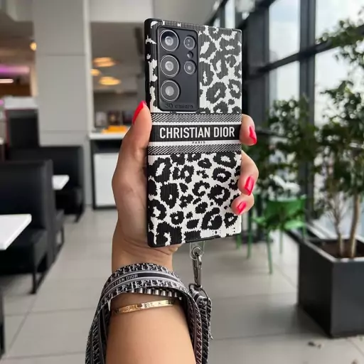 قاب گوشی موبایل سامسونگ مدل christian dior کبریتی