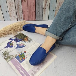 کفش کالج زنانه مدل فانتوف ساده رنگ آبی