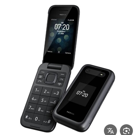 گوشی نوکیا Nokia 2660 Flip حافظه 128 رم 48 مگابایت کیفیت درجه 1 ریجستری شده با کد فعالسازی ارسال رایگان 