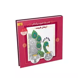 کتاب رنگ آمیزی بزرگسالان ارمغان طبیعت اثر سید عباس اسلامی نشر آثار برات