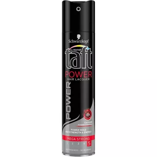 اسپری حالت دهنده مو تافت مدل Power Lacquer حجم 250 میلی لیتر