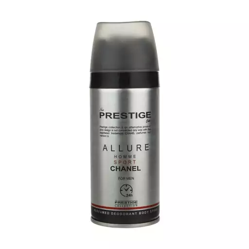 اسپری خوشبو کننده بدن مردانه پرستیژ مدل Chanel Allure Homme Sport حجم 150 میلی لیتر