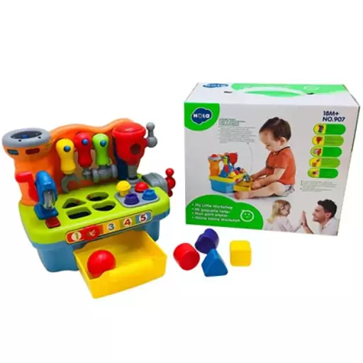 اسباب بازی میز ابزار آموزشی موزیکال هولی تویز Hola Toys مدل 907 