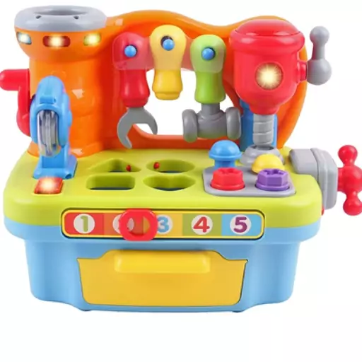 اسباب بازی میز ابزار آموزشی موزیکال هولی تویز Hola Toys مدل 907 