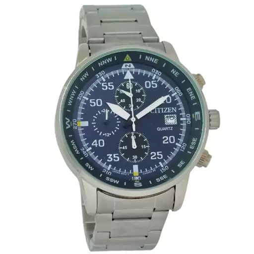 ساعت مچی مردانه سیتیزن سه موتوره کرنوگراف CITIZEN B612 SR-BE