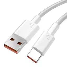 کابل توربو شارژ  7 آمپر   USB به Type-C صد در صد اورجینال