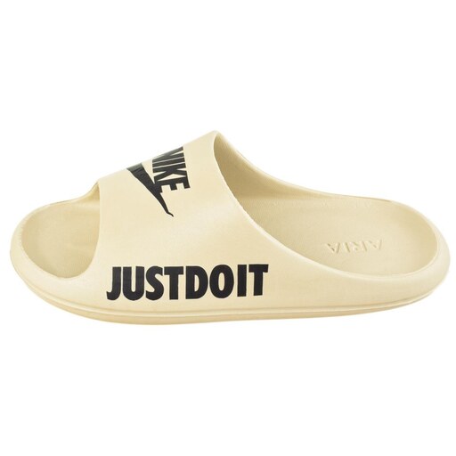 دمپایی مردانه مدل JUST DO IT کد 178228 رنگ نسکافه ای سایز 41تا44