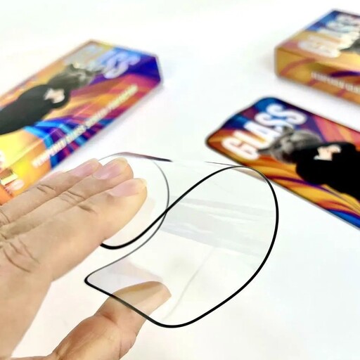 گلس آنتی استاتیک سامسونگ A54 برند ESD Tempered Glass Samsung A54  Mr Cat