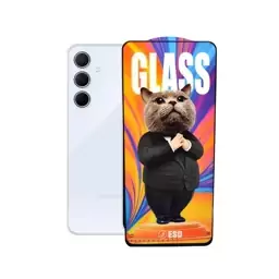 گلس آنتی استاتیک سامسونگ A35 برند ESD Tempered Glass Samsung A35 Mr Cat