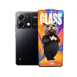 گلس آنتی استاتیک شیائومی Poco X6 برند ESD Tempered Glass Xiaomi Poco X6   Mr Cat