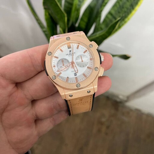 ساعت هابلوت Hublot  با جعبه و ارسال به قیمت پخش نمایندگی  رنگ جدید