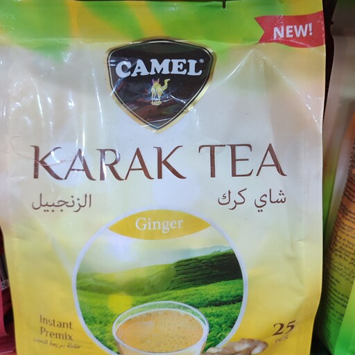 شیر چای کرک هل دار  Camel بسته 25 عددی