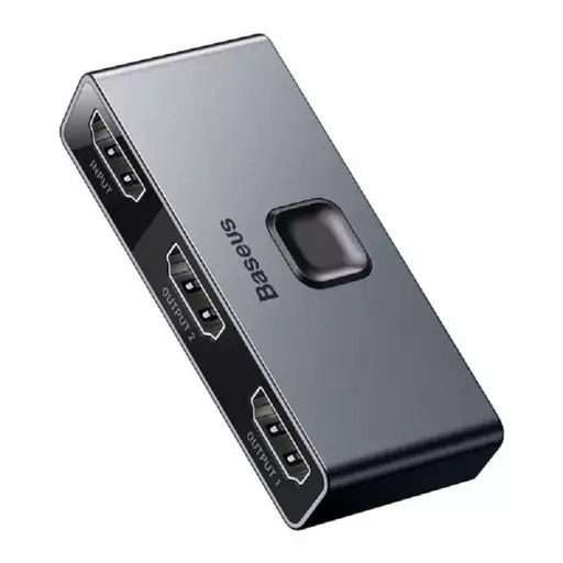 هاب مبدل 1 به 2 HDMI باسئوس مدل Baseus CAHUB-BC0G Matrix HDMI Splitter