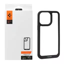 قاب اورجینال Spigen مدل Apple iPhone 13- iPhone 14 - شفاف مشکی -کد3842