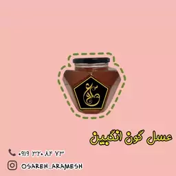 عسل گون انگبین کوچک محصولات طبیعی عصاره  (500 گرم)