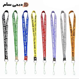 بند آویز گردنی 40 سانتی مدل OFF WHITE