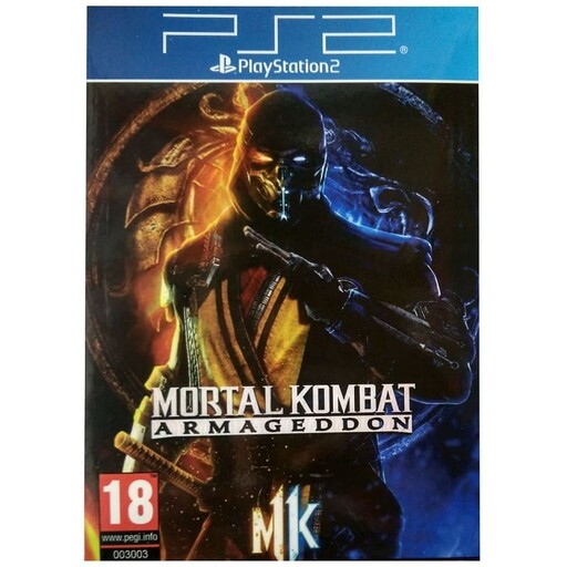 بازی پلی استیشن دو اکشن مورتال کمبت Mortal Kombat PS2