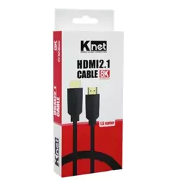 کابل اچ دی ام ای HDMI کی نت مدل K-CH210015 کیفیت تصویر 8K 