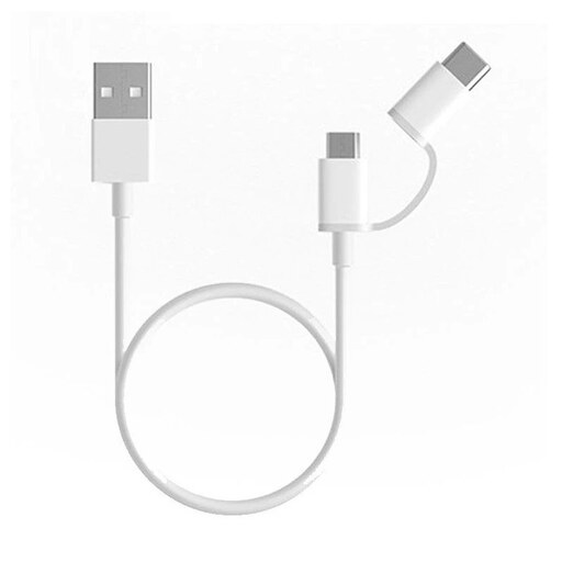 کابل تبدیل USB به microUSB  or USB-C زد ام آی مدل AL511 به طول 0.30 متر