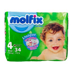 پوشک کودک مولفیکس Molfix سایز 4 