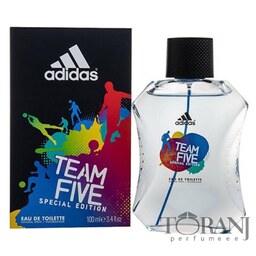 عطر ادکلن آدیداس تیم فایو مردانه 100 میل adidas  TEAM FIVE EDT