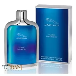 عطر جگوار کلاسیک الکتریک اسکای مردانه 100 میل  JAGUAR  JAGUAR Classic Electric Sky EDT