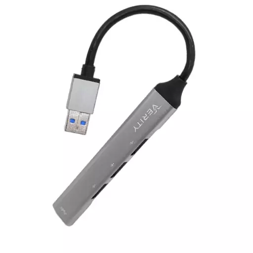 هاب 4 پورت USB 3.0 وریتی مدل 409با 6 ماه گارانتی 