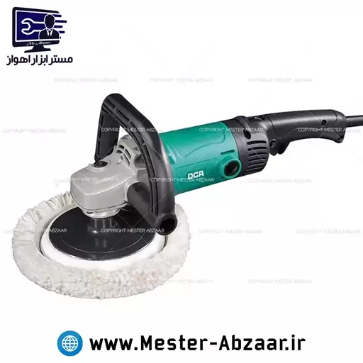 دستگاه پولیش صنعتی دیمردار 1400 وات دی سی ای با گرانتی مدل Dca Asp04-180