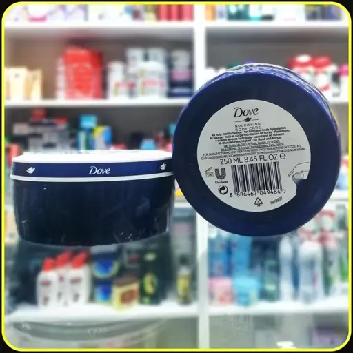 کرم آبرسان و مرطوب کننده 48ساعته دست و بدن داو (250میل) dove Cream 