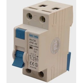 کلید محافظ جان ترکیبی الکترونیک (RCBO) دو پل 25 آمپر پارس فانال PFL6