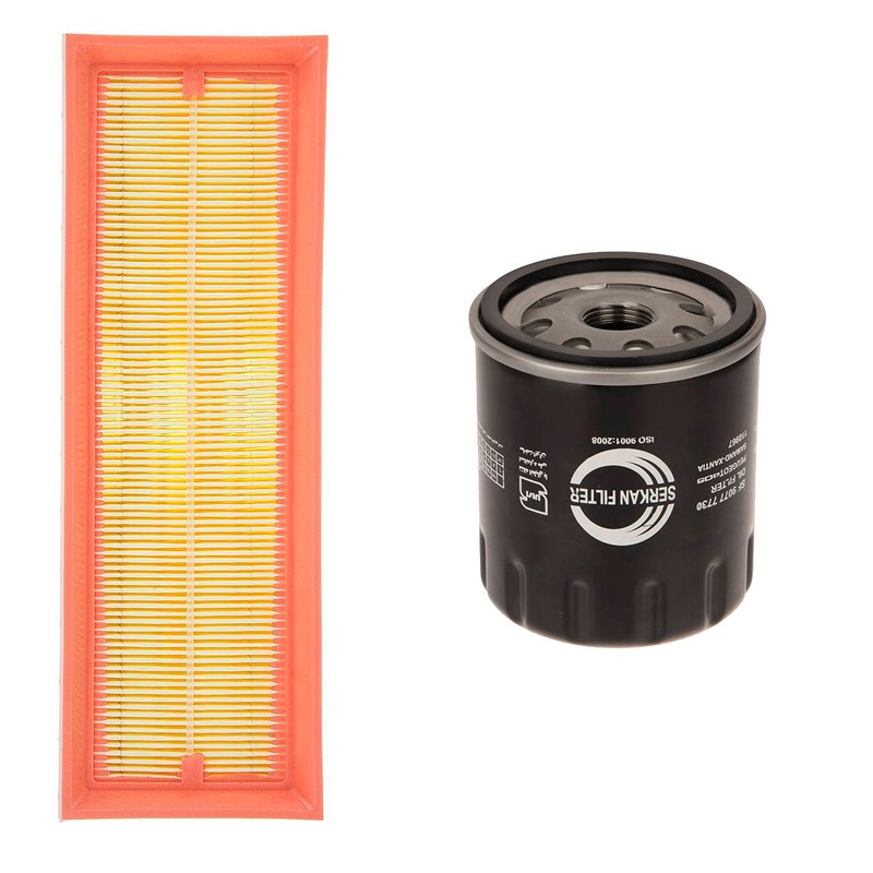 فیلتر روغن خودرو سرکان مدل SF7730 مناسب برای پژو405 به همراه فیلتر هوا سرکان939