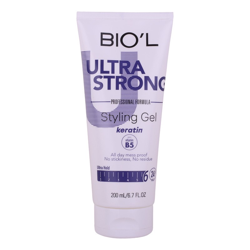 ژل حالت دهنده مو بیول مدل ULTRA STRONG حجم 200 میلی لیتر