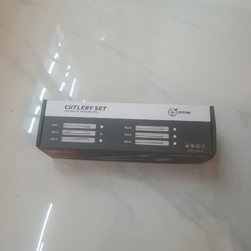 سرویس کفگیر و ملاقه 3 پارچه جی فی نی مدل 05