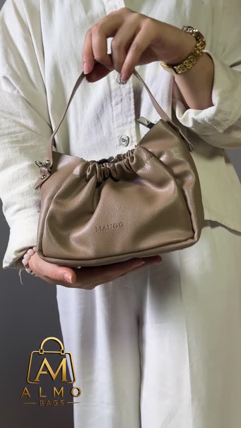 کیف دهانه چین دار مجلسی روزمره دستی کاربردی