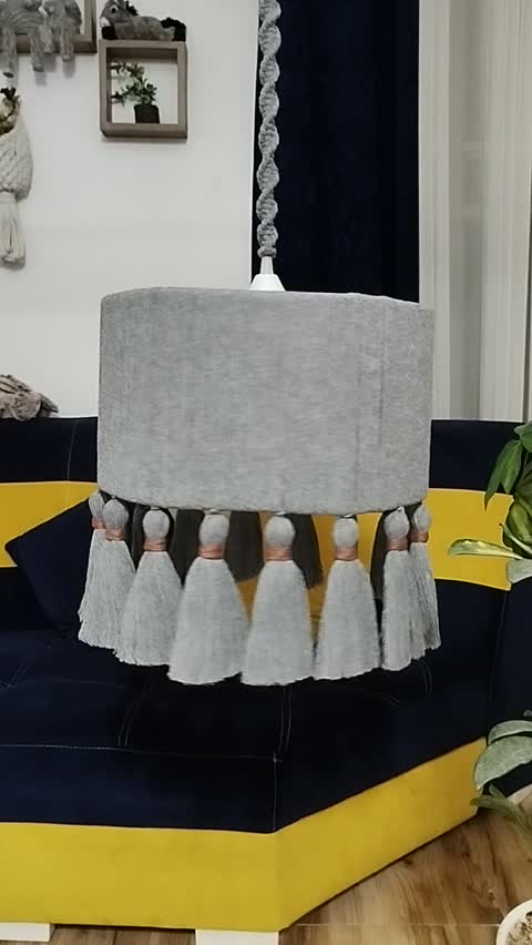 لوستر مکرومه ساده بافت ( پس کرایه)
