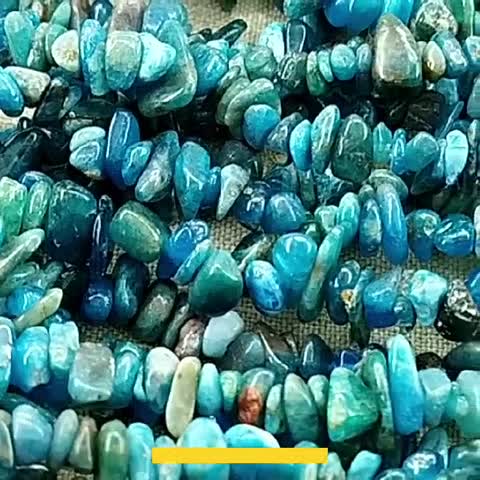 ریسه سنگ آپاتیت کیفیت درجه یک، سنگ شکسته ، سنگ چیپسی