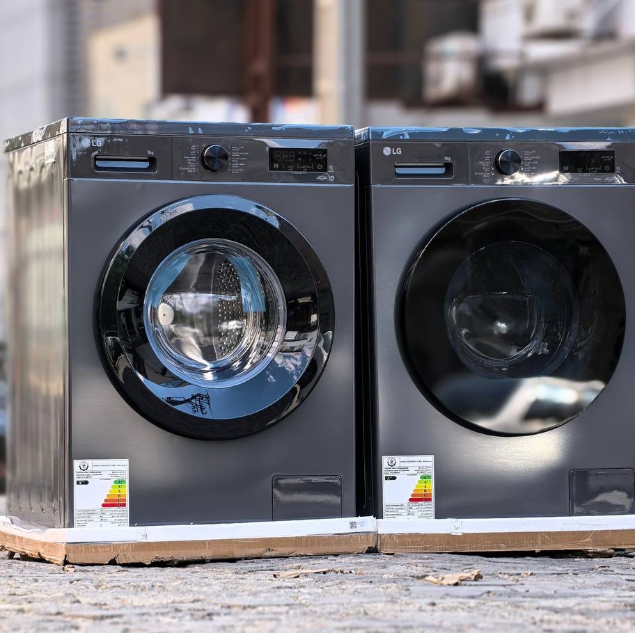 لباس شویی الجی 8 و 9 کیلو دودی مدل Y1