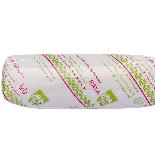 باند زیر گچ ویبریل رایا عرض 10 سانتی متر ا(Raya Orthopedic Undercast Padding Bandage 10cm)