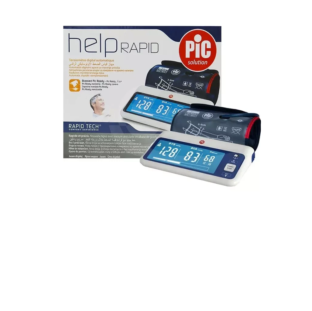 فشارسنج دیجیتالی پیک سلوشن(Help Rapid ا Pic Solution Blood Pressure Monitor Help Rapid)