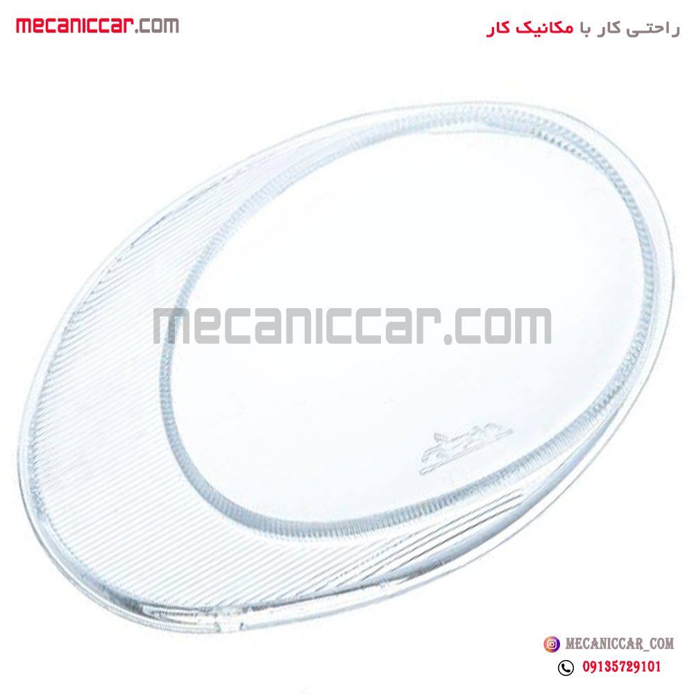 شیشه چراغ مه شکن (پرژکتور) راست پژو 206 کاوج